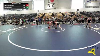 138 lbs Cons. Round 4 - Aj Porelli, Club Not Listed vs Nolan Kelly, LeRoy Wrestling Club