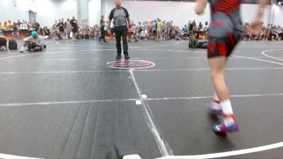 108 lbs Round 2 (4 Team) - Preston Barrtolini, Slate Wrestling Academy vs Connor Collins, Backyard Brawlers Red