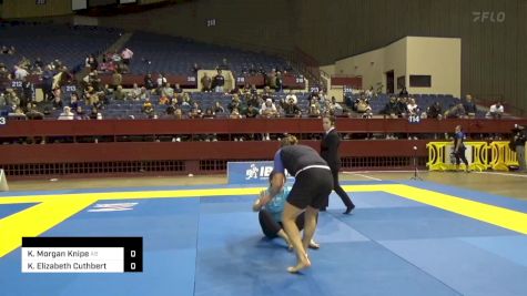 Kimberly Morgan Knipe vs Katelyn Elizabeth Cuthbertson 2024 Pan IBJJF Jiu-Jitsu No-Gi Championship