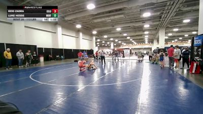 113 lbs Champ. Round 1 - Luke Hesse, Montana vs Reid Zadra, Colorado