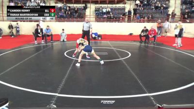 75_B lbs Round Of 64 - Camden Kenny, Belle Vernon vs Tigran Martirosyan, Council Rock