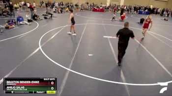 145 lbs Quarterfinal - Amilio Salas, Simley Wrestling Club vs Braxton Bender-Enike, Minnesota