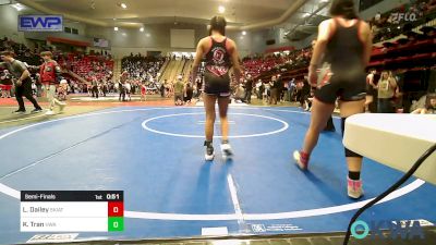 102-110 lbs Semifinal - Leila Dailey, Skiatook Youth Wrestling vs Kylee Tran, HURRICANE WRESTLING ACADEMY