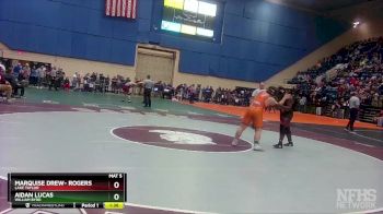 3 - 190 lbs Quarterfinal - Aidan Lucas, William Byrd vs Marquise Drew- Rogers, Lake Taylor