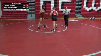 185 lbs Cons. Semi - Alaya Spence, Columbia vs Mallorie Selesky, Hewitt-Trussville
