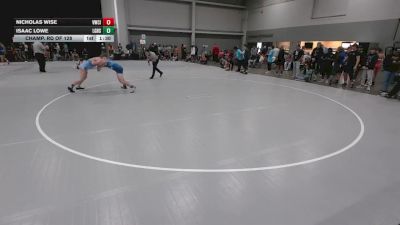 144 lbs Champ. Rd Of 128 - Nicholas Wise, Viking Wrestling Club (IA) vs Isaac Lowe, Lake Gibson High School Wrestling