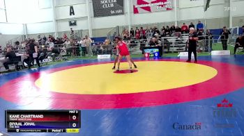55kg Champ. Round 2 - Kane Chartrand, Troop Wrestling vs Diyaal Johal, The ROC