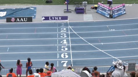 Youth Boys' 100m Hurdles Championship, Finals 1 - Age 12