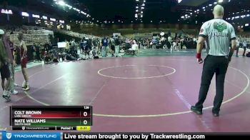 126 lbs Cons. Round 5 - Colt Brown, Lake Gibson vs Nate Williams, South Dade