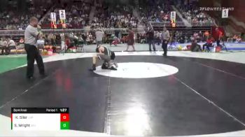3A-106 lbs Semifinal - Kazzen Siler, Lyman vs Spencer Wright, Green River