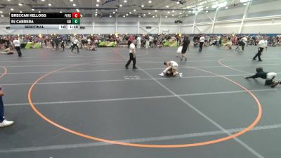 75 lbs Semifinal - Breccan Kellogg, Pursuit Wrestling vs Rj Cabrera, Gladiator Wrestling