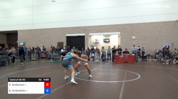 53 kg Consi Of 32 #2 - Sophia Anderson, Team Florida vs Gianna Amendola, Team New York