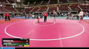 138 lbs Cons. Round 3 - Brandon Lee, Power Wrestling Club vs Jaime Sada, Category 5 Wrestling Club