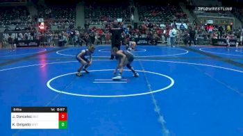 64 lbs Consolation - Jon Gonzalez, Sebolt vs Kruz Delgado, Standfast