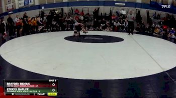 78 lbs Round 3 (3 Team) - Ezekiel Ratliff, Columbus North Wrestling Club vs Brayden Ridens, Center Grove Wrestling Club