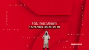 Replay: Connor FSE Test | Dec 29 @ 6 PM