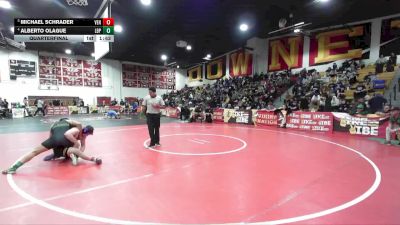 175 lbs Quarterfinal - Michael Schrader, Ventura vs Alberto Olague, Long Beach Poly