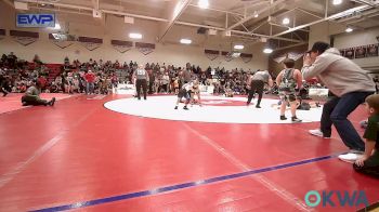 52 lbs Consi Of 8 #1 - Easton Williams, Oklahoma Phantom Wrestling Club vs Hadley-Glen Smith, Coweta