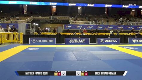 Matthew Francis Dolfi vs Erich Richard Neiman 2026 Pan Jiu Jitsu IBJJF Championship