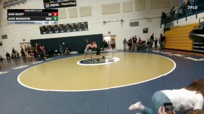 105 lbs Quarterfinal - Alex McMartin, Thermopolis Middle School vs Jace Scott, Riverton Middle School