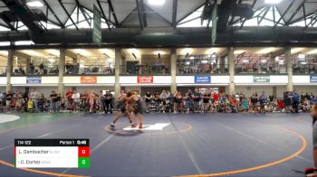 114-122 lbs Semifinal - Cruz Cortez, Kewanee vs Leland Dambacher, Belleville Little Devils WC