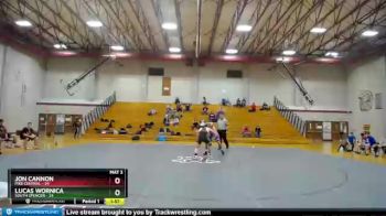 182 lbs Finals (2 Team) - Lucas Wornica, South Spencer vs Jon Cannon, Pike Central