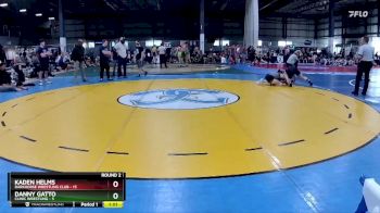 132 lbs Round 2 (3 Team) - Kaden Helms, DARKHORSE WRESTLING CLUB vs Danny Gatto, CLINIC WRESTLING