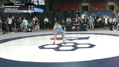 106 lbs Cons. Sub-rd Of 64 - Benjamin Holbein, Georgia vs Korben Collae, Pennsylvania