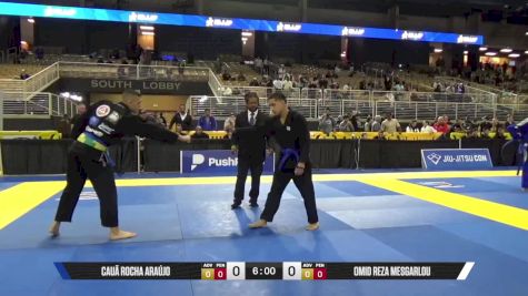 Cauã Rocha Araújo vs Omid Reza Mesgarlou 2025 Pan Jiu Jitsu IBJJF Championship