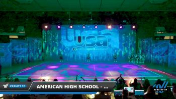 American High School - American High School Varsity Cheer [2022 Varsity Show Cheer Non Tumbling Novice] 2022 USA Nationals: Spirit/College/Junior