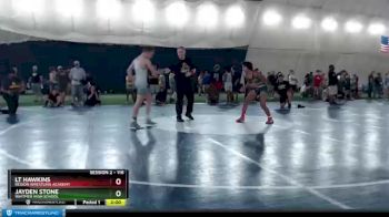 116 lbs Champ. Round 2 - Jayden Stone, Whitmer High School vs Lt Hawkins, Region Wrestling Academy