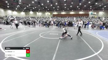 100 lbs 5th Place - Kyler Stever, San Clemente vs Huntley Keller, Nevada Elite WC