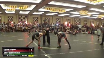 70 lbs Finals (8 Team) - Chase Gilbert, SVRWC Gold vs Griff Doroshenko, Mat Assassins