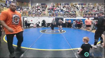 145-155 lbs Rr Rnd 1 - Joslyn Cheney, Blackwell Wrestling Club vs Daisie Bledsoe, Woodland Wrestling Club