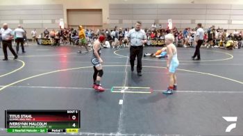 64 lbs Round 2 (6 Team) - Iversynn Malcolm, Donahue Wrestling Academy vs Titus Stahl, Illinois King Pins