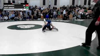 120 lbs Consolation - Jack Sabatelli, Tollgate vs Colby Grenon, Bristol-Plymouth