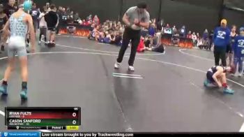 65 lbs Ryan Fults, Eastside vs Cason Sanford, Roundtree