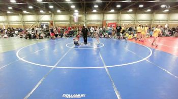 51 kg Rr Rnd 5 - Nakayla Dawson, Michigan Wrestling Academy - GHSE vs Iris Reitz, PA West - GHSE