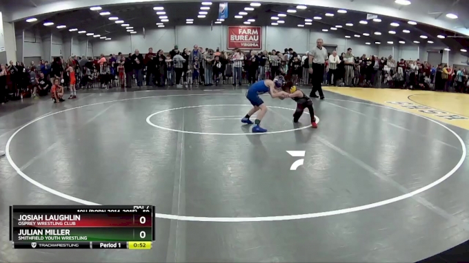 59 lbs Champ. Round 2 - Josiah Laughlin, Osprey Wrestling Club vs ...