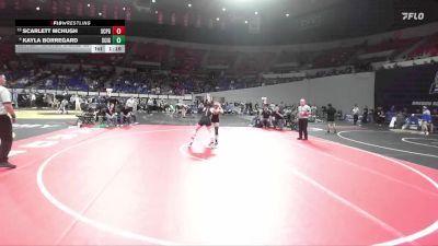 4A/3A/2A/1A Girls 120 5th Place Match - Scarlett McHugh, Scappoose Girls vs Kayla Borregard, Scio Girls