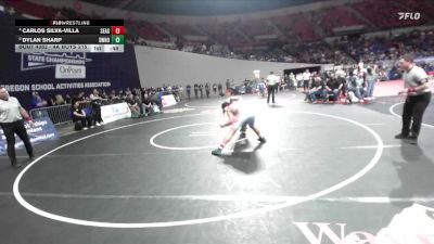 4A Boys 215 lbs Cons. Semi - Dylan Sharp, Sweet Home Boys vs Carlos Silva-Villa, Seaside Boys