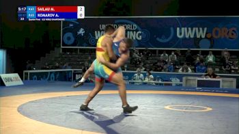 87 kg Quarterfinal - Maksat Sailau, Kaz vs Aleksandr Andreevitch Komarov, Rus