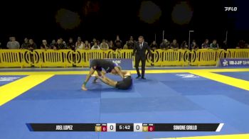 Simone Grillo vs Joel Lopez 2025 Pan IBJJF Jiu-Jitsu No-Gi Championship