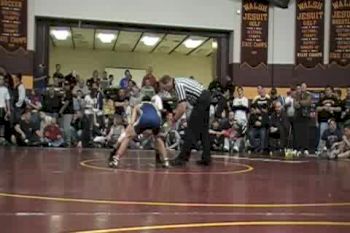 119 lbs Jamie Clark (St. Edward) vs Shane Gentry (Colonial Forge) Semifinal