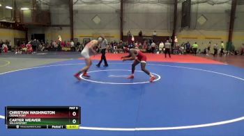 150 lbs Cons. Round 2 - Christian Washington, Crown Point vs Carter Weaver, Williamsport