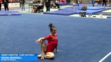 Virginia Brownsell - Floor, SUU - Utah at SUU