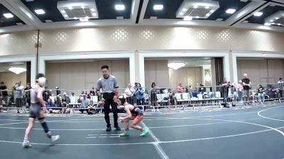 57 lbs Consi Of 4 - Jack Smith, Team Coalinga vs Damian Alejandre, Roy WC