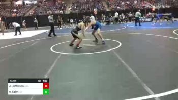 137 lbs Round Of 16 - Jonathan Jefferson, High Voltage vs Ridge Kehr, La Grande Mat Club