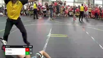 70 lbs Round 1 (6 Team) - Jett Foster, The Funky Singlets Yellow vs Braxton Bagby, Untouchables Black