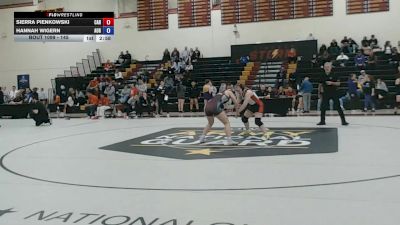 145 lbs Cons. Round 2 - Hannah Wigern, Augsburg University vs Sierra Pienkowski, Carthage College